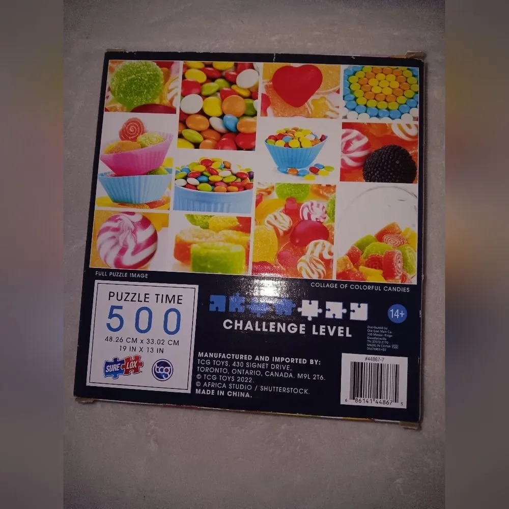 NWOT TCG Toys Puzzle Time 500 PC Sure Lox